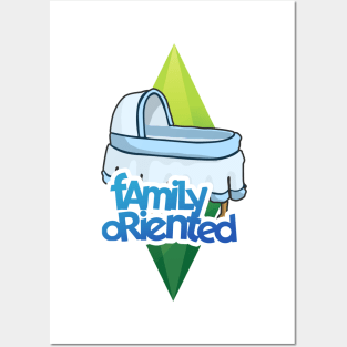 The Sims Family Oriented Posters and Art